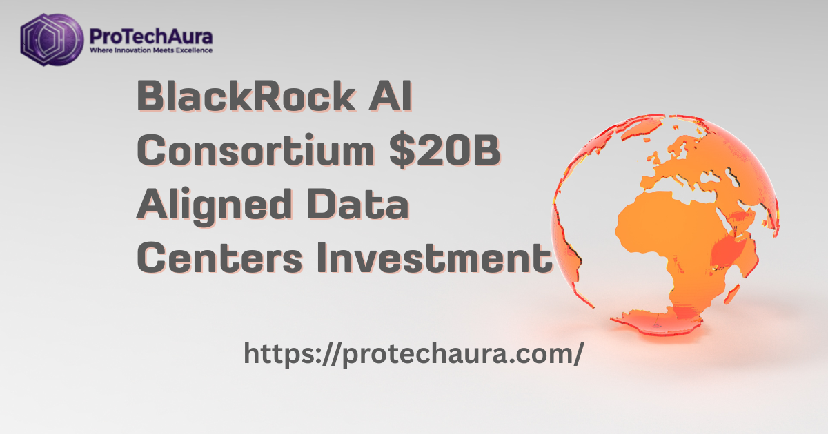blackrock ai consortium aligned data centers $20 billion deal news